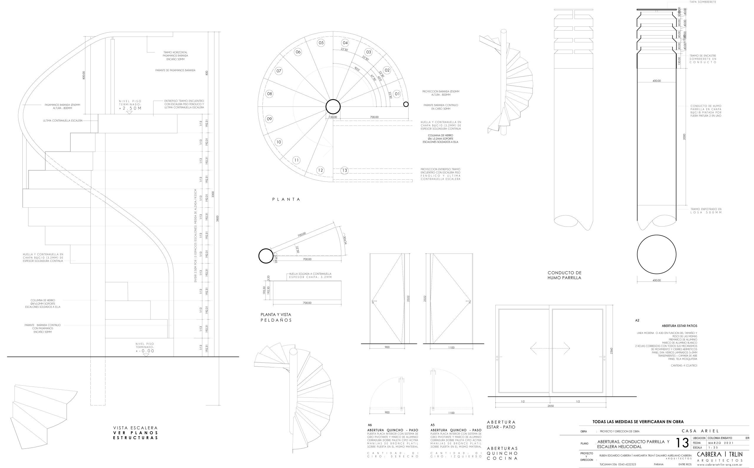 13. escalera conduct aberturas